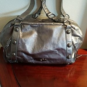 Elliott Lucca mettalic satchel